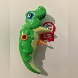 Green Dinosaur Water Squirt Toy